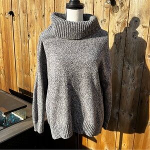 Sold Old Navy Cozy Gray Turtleneck Sweater